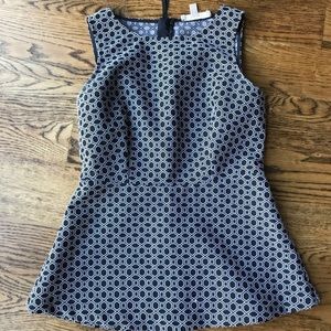 Banana Republic peplum Top